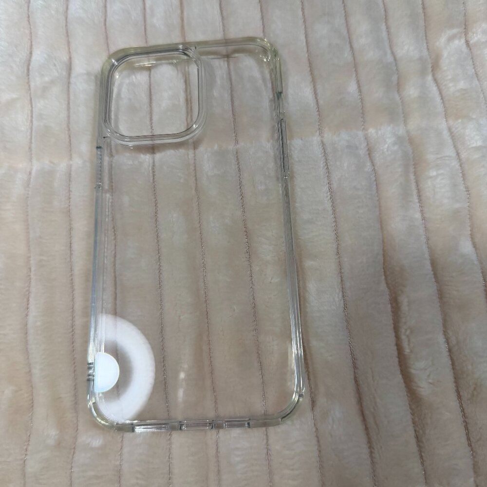 Clear iPhone 14 Pro Max Case + Screen Protector Bundle - NWOT